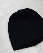 Load image into Gallery viewer, [WANNA FOUNDATION] SINGLE KNIT BEANIE - BLACK
