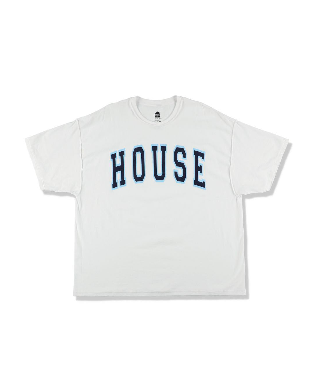 【ISNESS MUSIC】HOUSE T-SHIRT - WHITE
