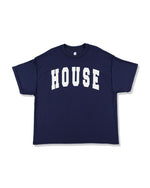 Load image into Gallery viewer, [ISNESS MUSIC] HOUSE T-SHIRT - NAVY
