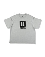 Load image into Gallery viewer, [ISNESS MUSIC] PAUSE T-SHIRT - GRAY
