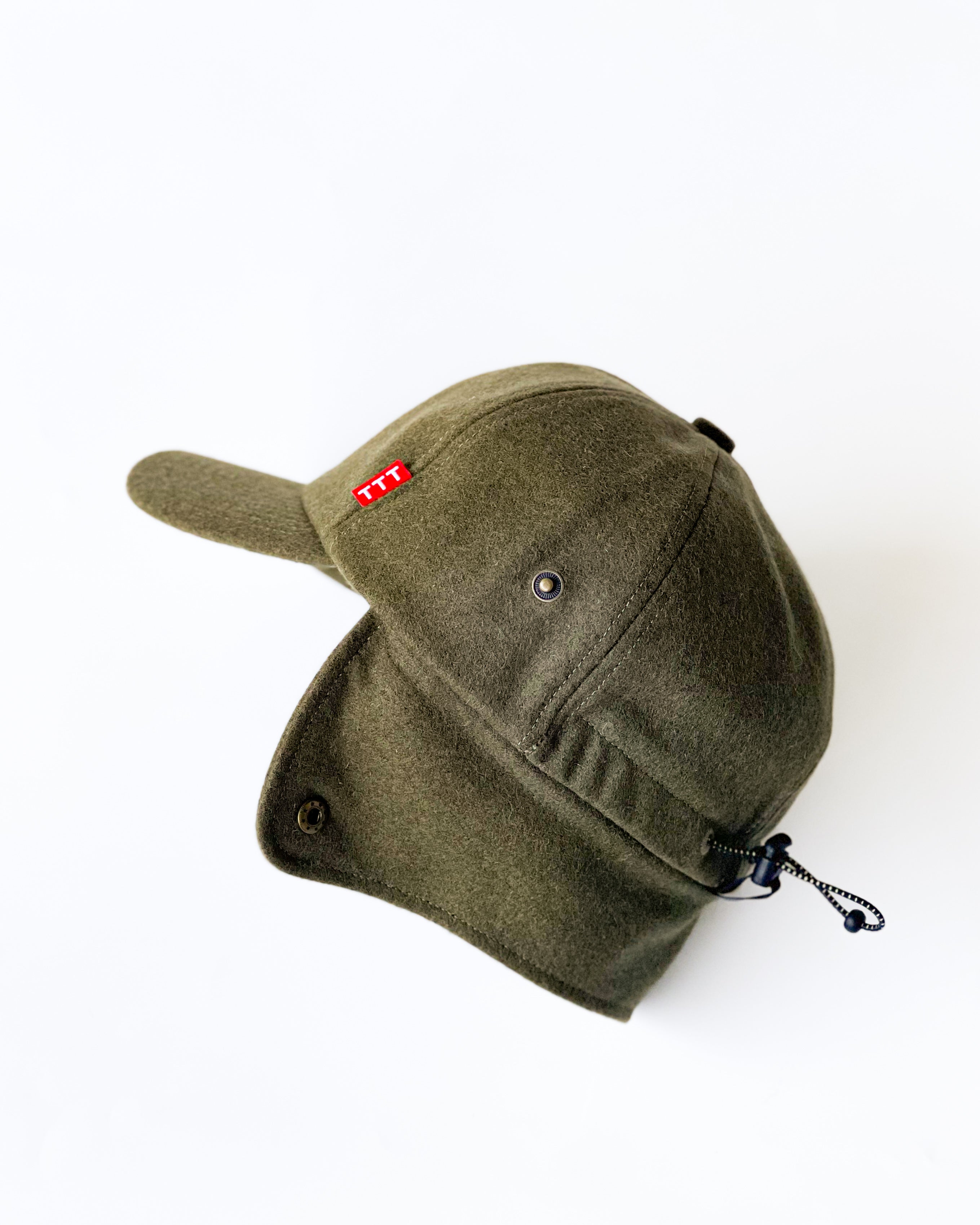 THE TRILOGY TAPES] TTT TRAPPER HAT - OLIVE