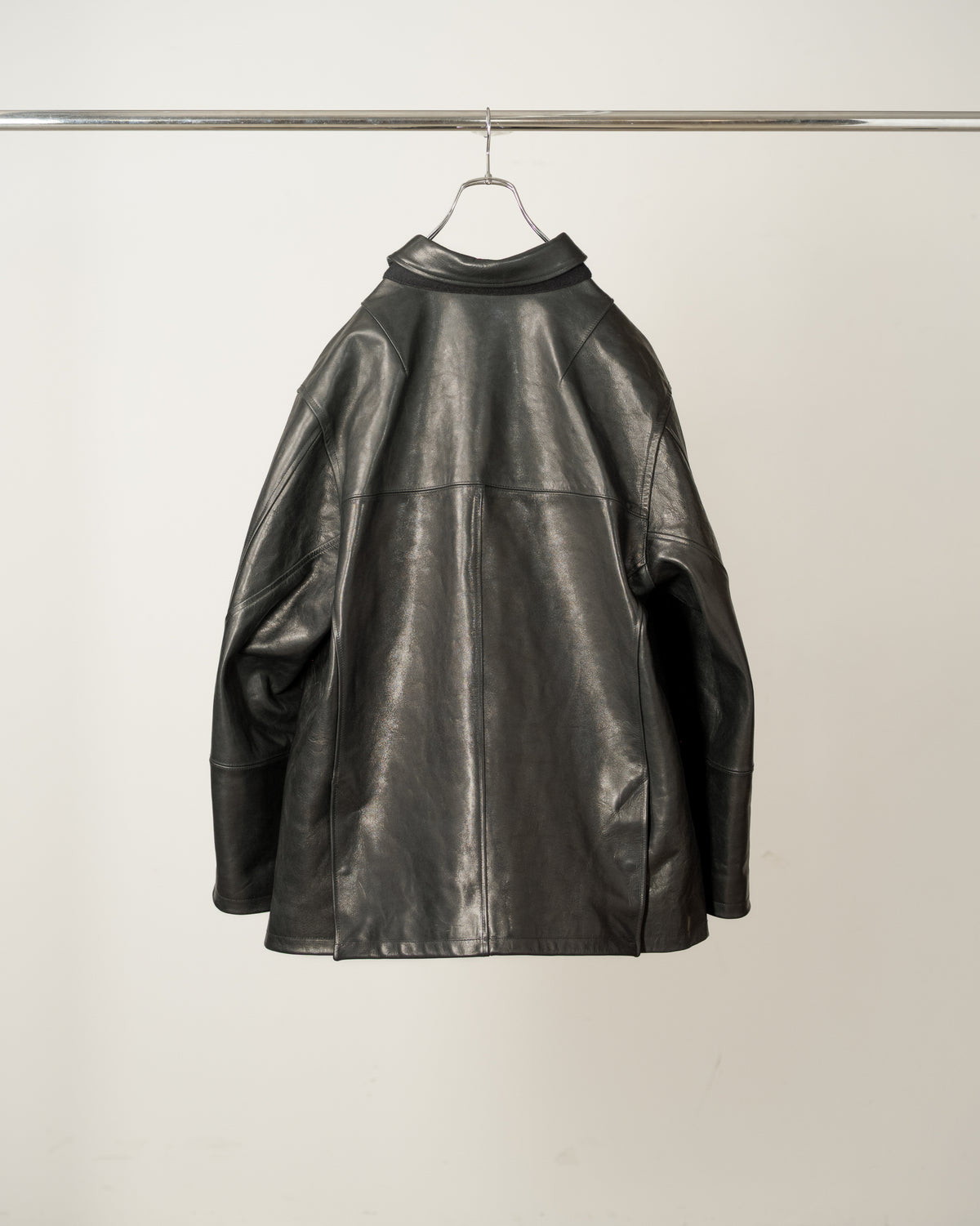 【ANCELLM】H.L HALF COAT - BLACK