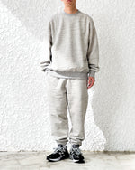 画像をギャラリービューアに読み込む, 【LQQK STUDIO】MIDWEIGHT FLEECE CREWNECK - OATMEAL HEATHER
