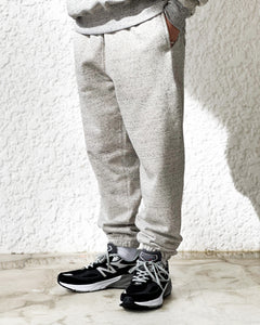 【LQQK STUDIO】MIDWEIGHT FLEECE SWEATPANTS - OATMEAL HEATHER