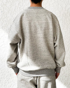 【LQQK STUDIO】MIDWEIGHT FLEECE CREWNECK - OATMEAL HEATHER