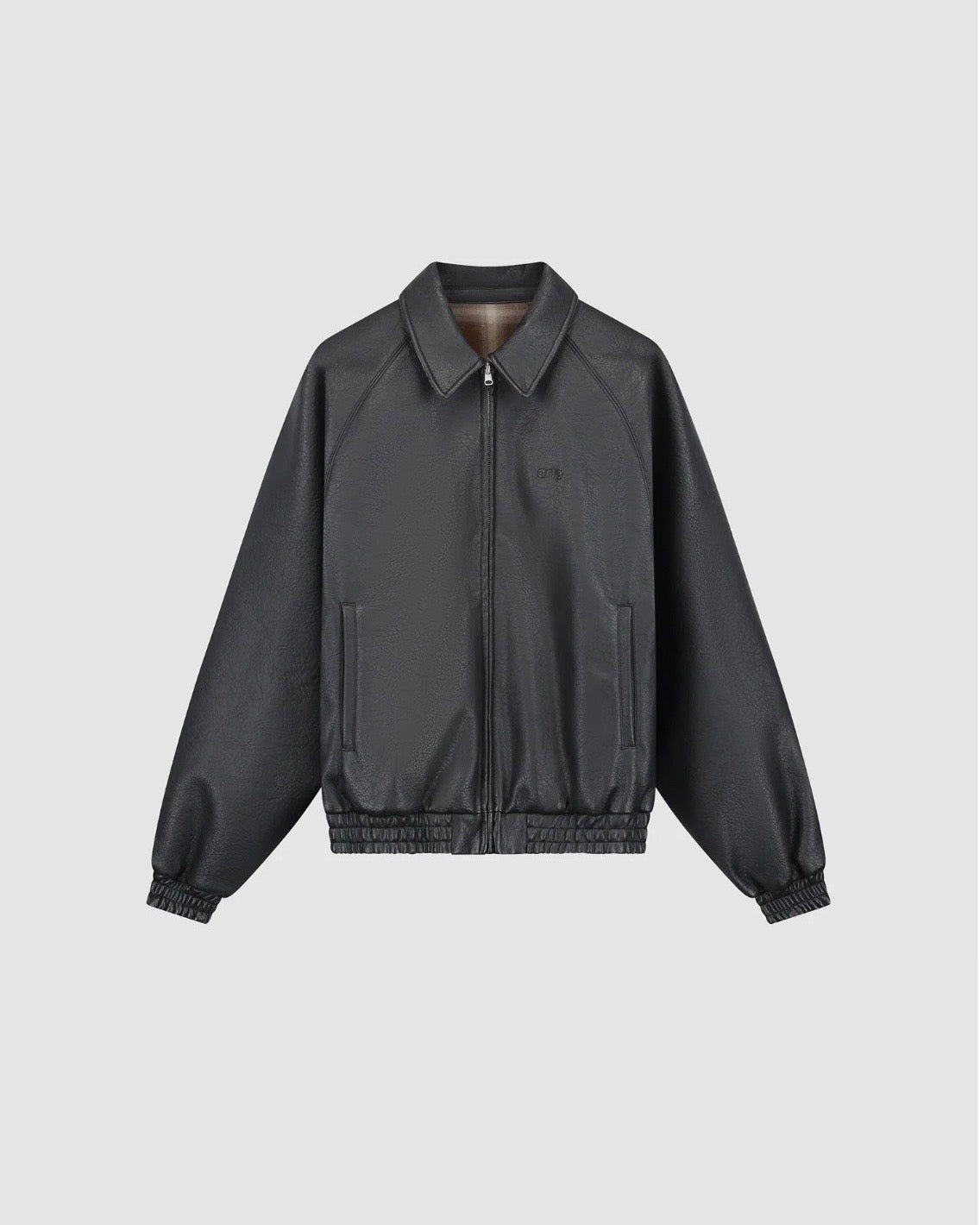 【ARTE ANTWERP】REVERSIBLE LEATHER UNIFORM JACKET - BLACK