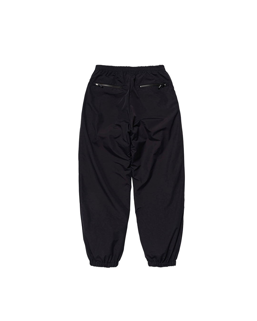 [LQQK STUDIO] NYLON TRACK PANTS - BLACK