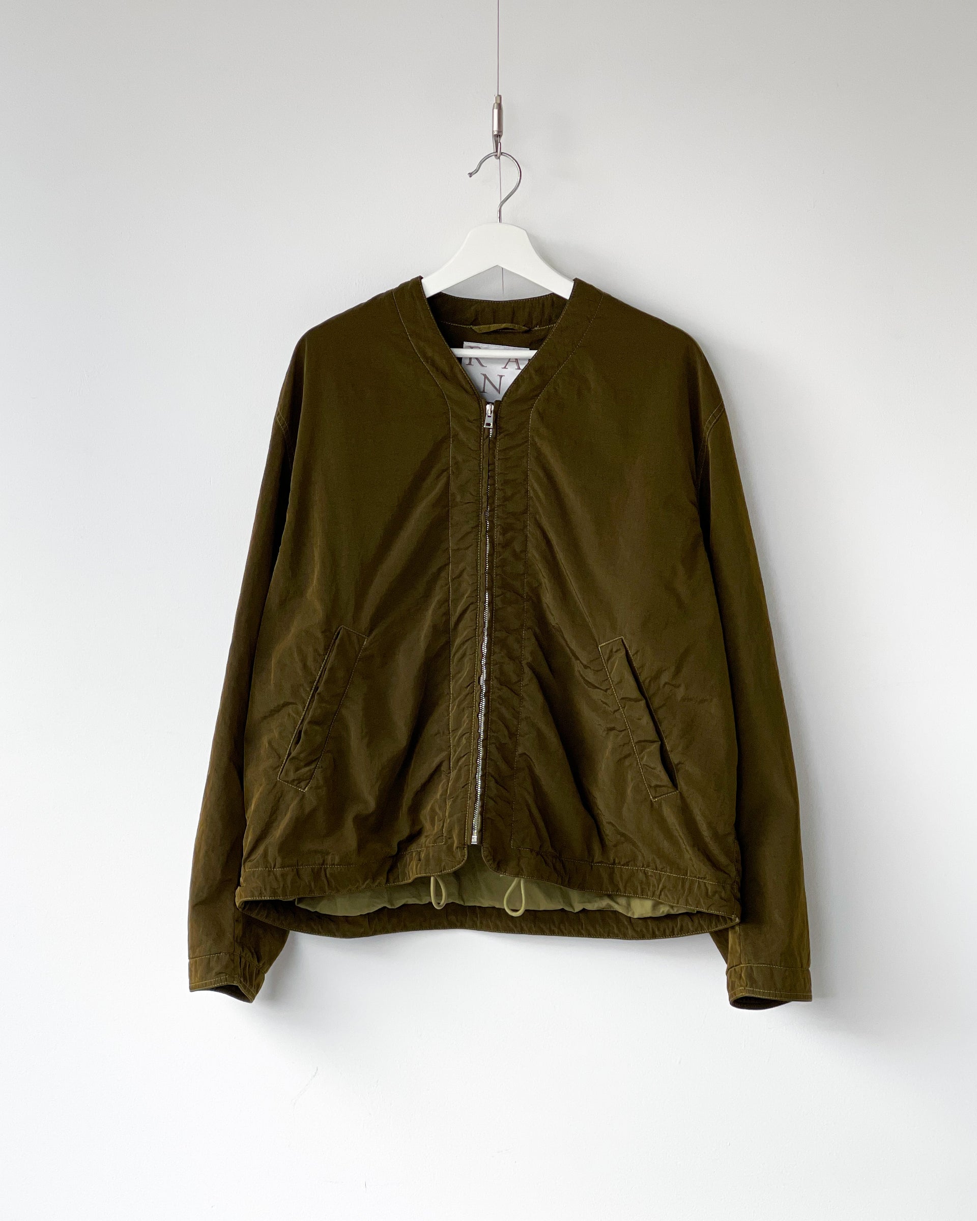 [RANRA] ASCENDER CANVAS NYLON JACKET - NUTRIA