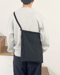 【ERA.】SMALL FLAT BAG - BLACK