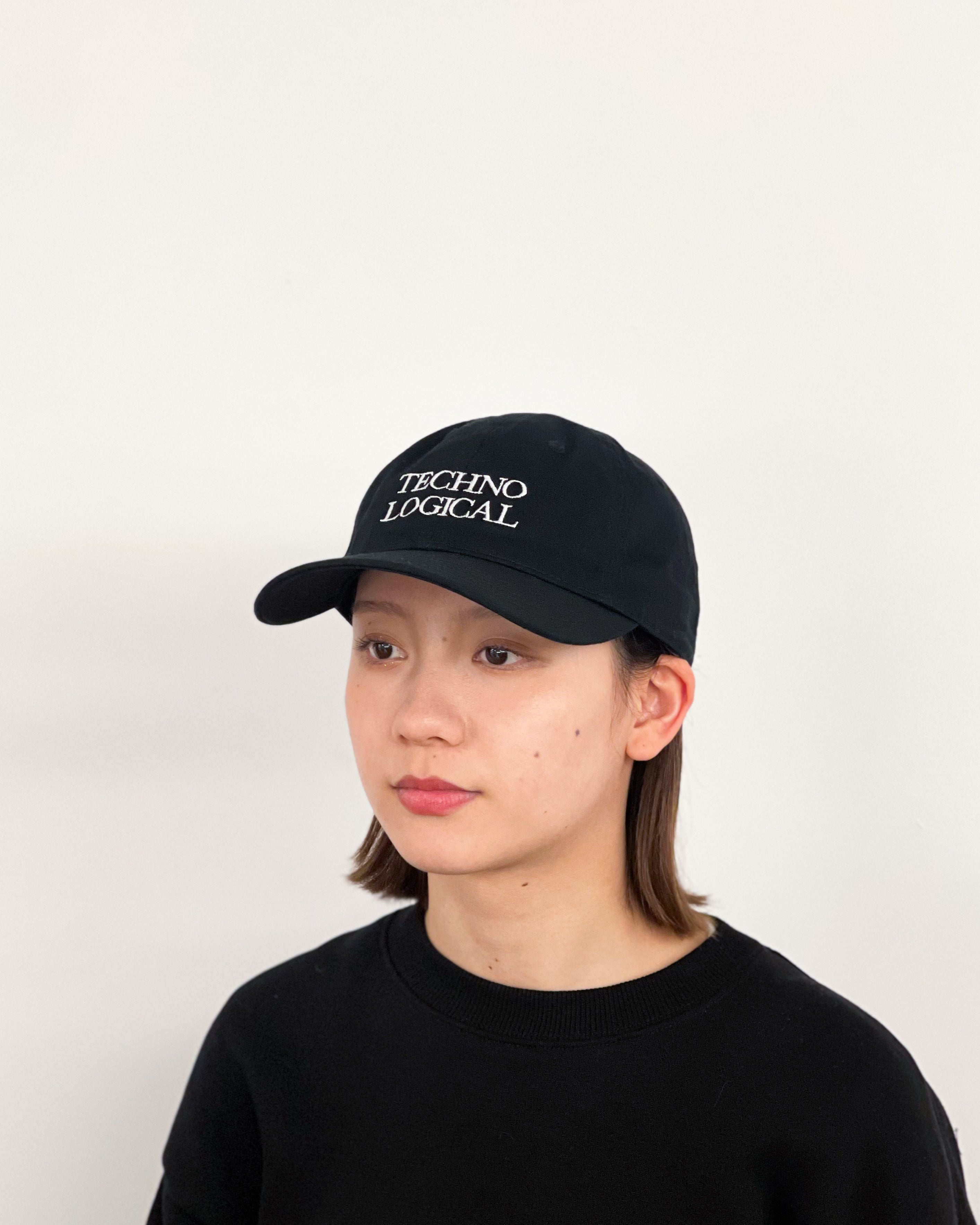 【IDEA】 TECHNO LOGICAL HAT - BLACK