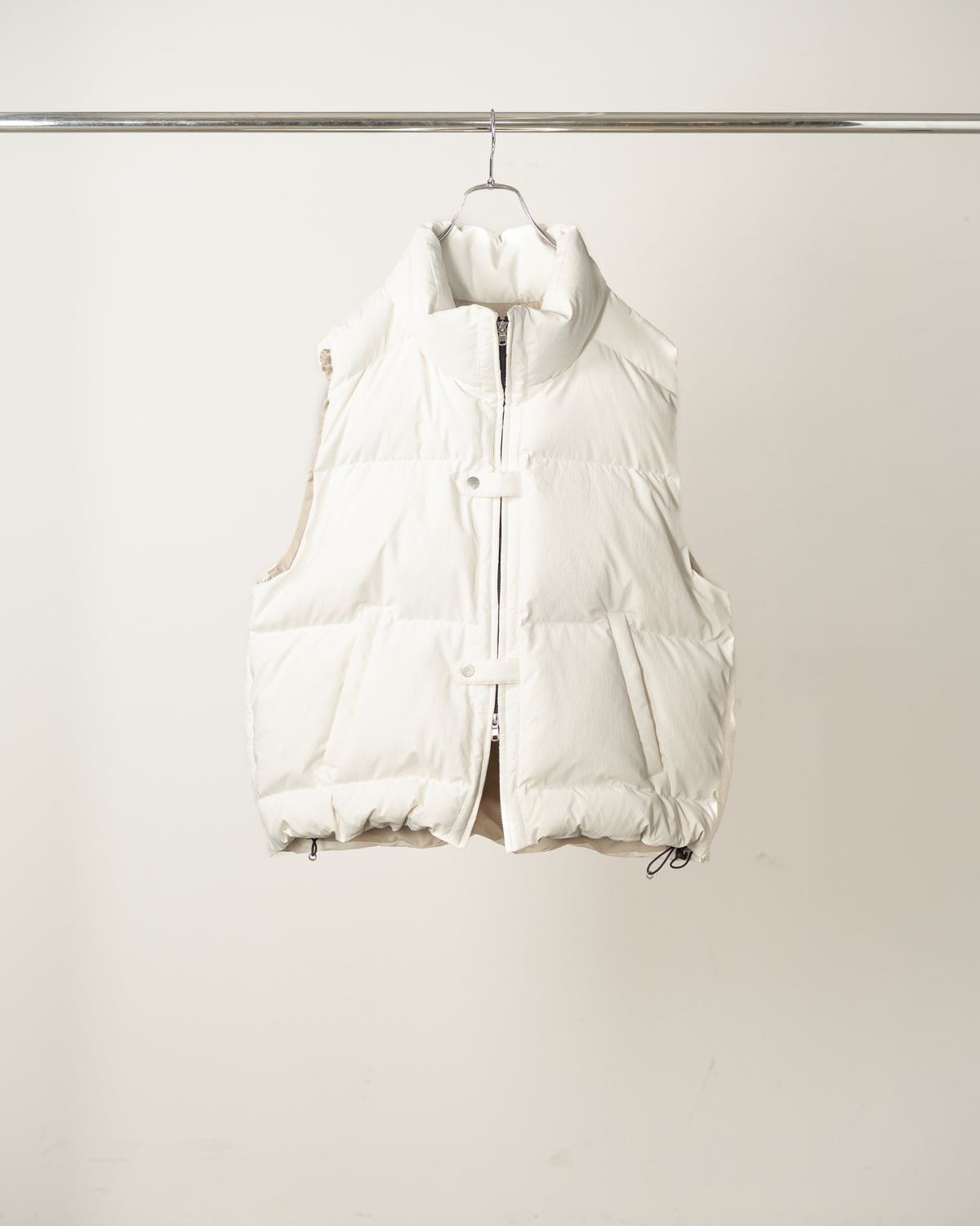 【ANCELLM】DOWN VEST - WHITE