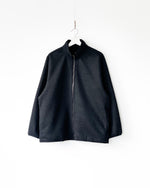画像をギャラリービューアに読み込む, 【blurhms】PE/SILK FLEECE ZIP JACKET - HEATHE BLACK
