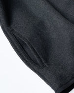 画像をギャラリービューアに読み込む, 【blurhms】PE/SILK FLEECE ZIP JACKET - HEATHE BLACK
