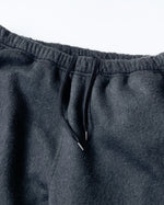 画像をギャラリービューアに読み込む, 【blurhms】PE/SILK FLEECE PANTS - HEATHE BLACK
