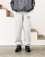 Load image into Gallery viewer, [EASTFAREAST] MODEL013F PAN 3rd ANNIVERSARY Custom-made free bottom sweatpants - WHITE ASH 
