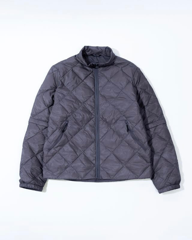 【HIKING PATROL】BASE LT DOWN ZIP JACKET - GREY