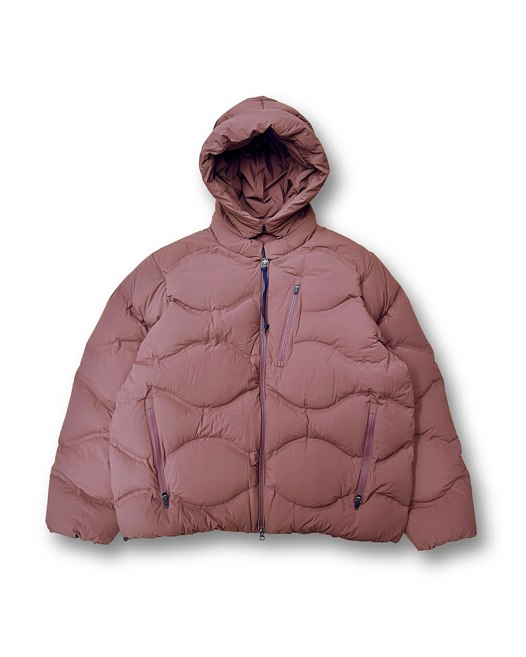 【POLIQUANT】TAION | POLIQUANT THE HOODED ACTIVE DOWN JACKET / DIVIDED - NUTMEG