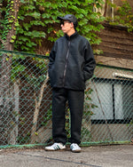 画像をギャラリービューアに読み込む, 【blurhms】PE/SILK FLEECE ZIP JACKET - HEATHE BLACK
