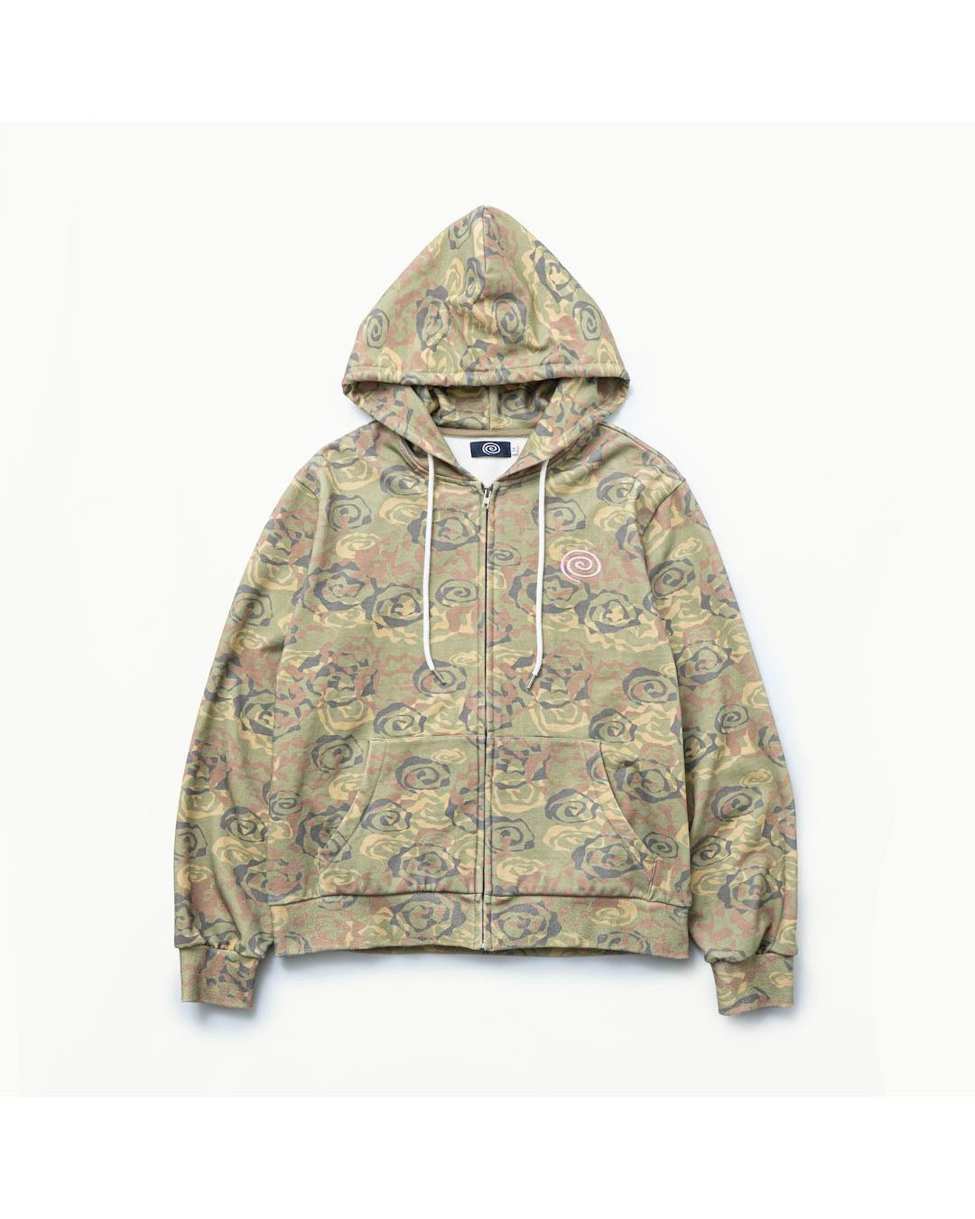 [SOL] CAMO ZIPUP HOODIE