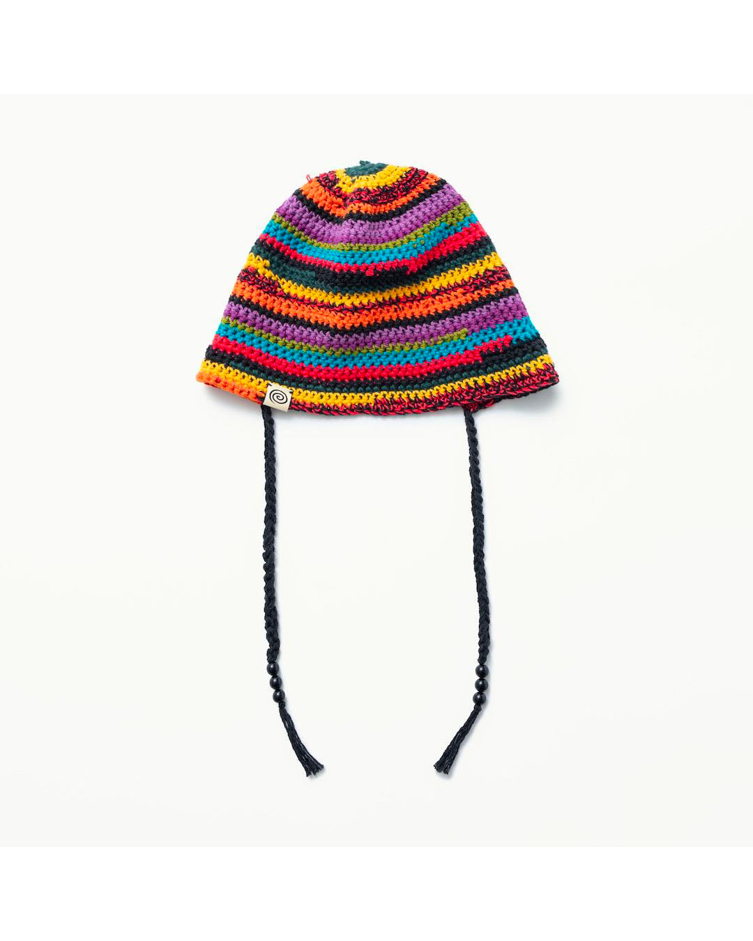 [SOL] HAND-KNITTED BORDERHAT - MULTI
