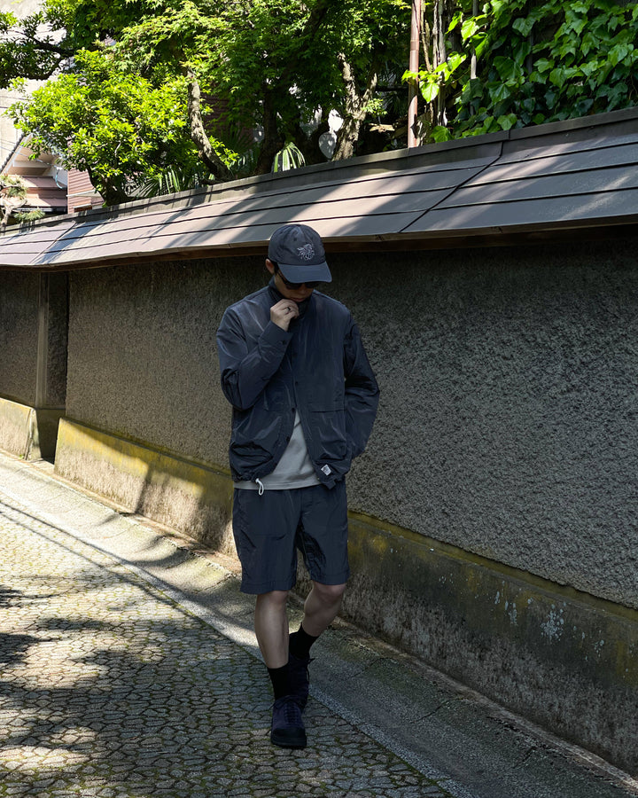 Tab Ranra 【RANRA】CASCADE SHINY NYLON BASEBALL HAT - PEAT