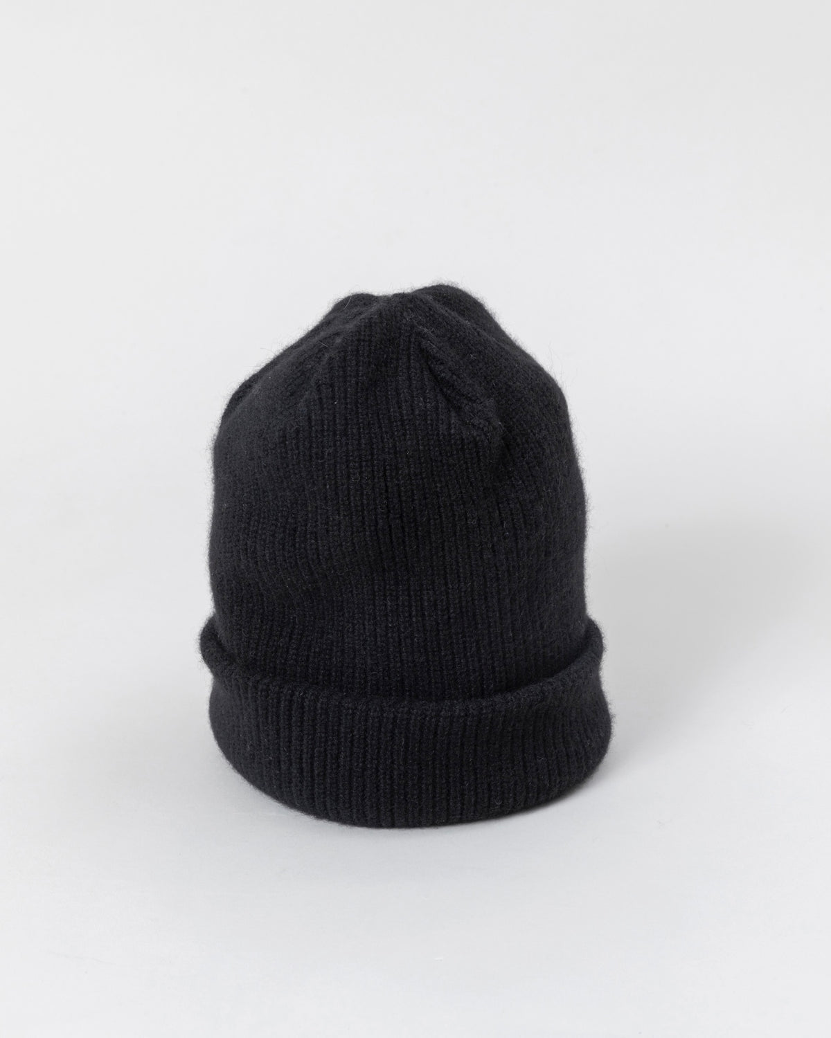 【ERA】BATONER × ERA. / INNOCENT CASHMERE WATCH CAP - SOLID BLACK