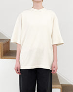 Load image into Gallery viewer, [blurhms] CO/SILK NEP PLAIN TEE - IVORY
