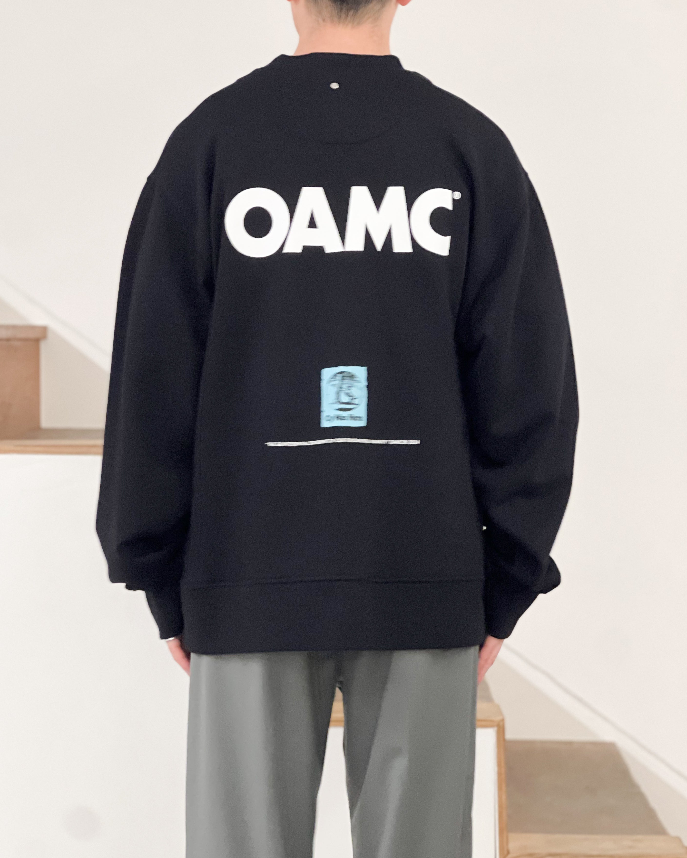 【OAMC】APOLLO CREWNECK - BLACK