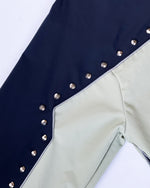 Load image into Gallery viewer, [ICE &amp; TECHNO] STUDDED SHELL JACKET - NAVY
