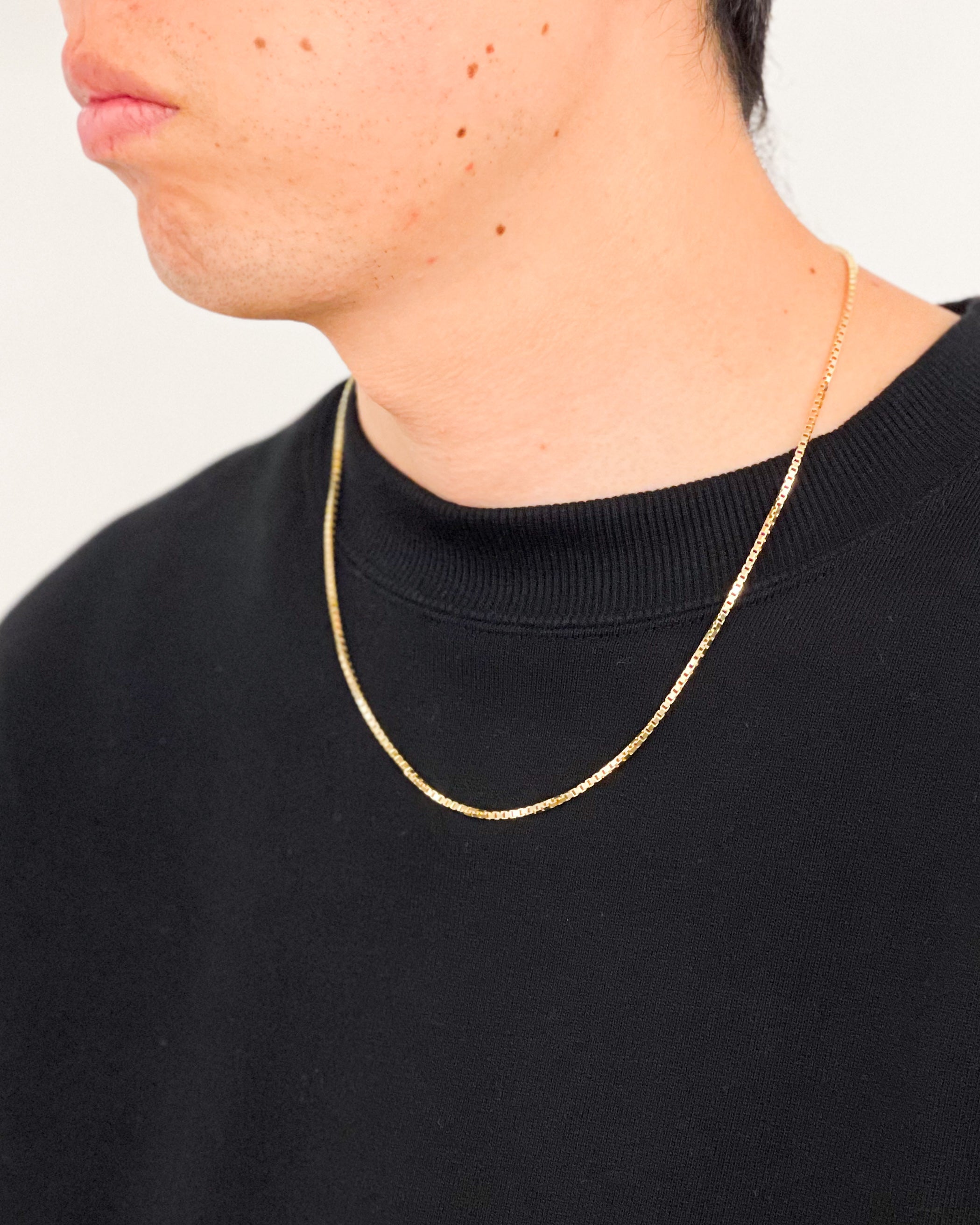 【TOM WOOD】SQUARE CHAIN GOLD