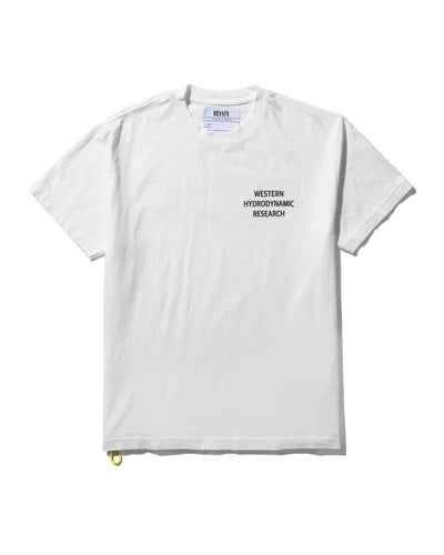 【WESTERN HYDRODYNAMIC RESEARCH】WORKER S/S TEE - WHITE