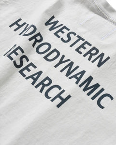 【WESTERN HYDRODYNAMIC RESEARCH】WORKER S/S TEE - WHITE