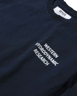 Load image into Gallery viewer, [WESTERN HYDRODYNAMIC RESEARCH] WORKER S/S TEE - NAVY 
