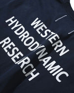Load image into Gallery viewer, 【WESTERN HYDRODYNAMIC RESEARCH】WORKER S/S TEE - NAVY
