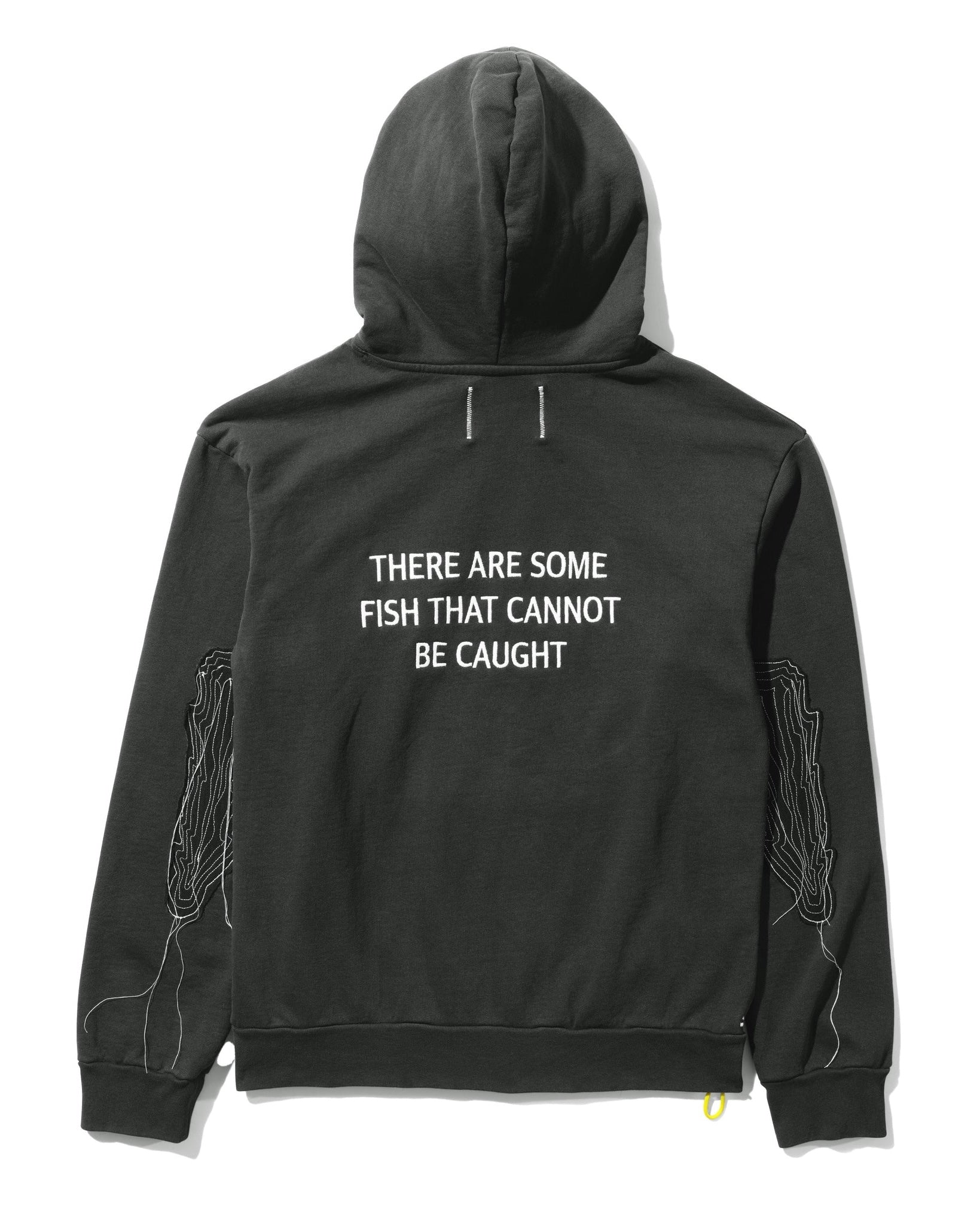 【WESTERN HYDRODYNAMIC RESEARCH】CANNOT BE CAUGHT HOODIE - BLACK