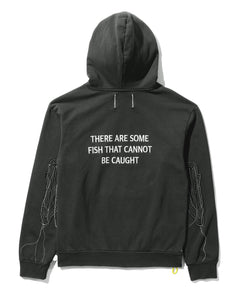 [WESTERN HYDRODYNAMIC RESEARCH] CANNOT BE CAUGHT HOODIE - BLACK