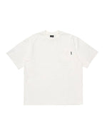 Load image into Gallery viewer, [LQQK STUDIO] S/S RUGBY WEIGHT POCKET TEE - WHITE
