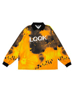 Load image into Gallery viewer, [LQQK STUDIO] SUBLIMATED POLY POLO SS24 - ORANGE
