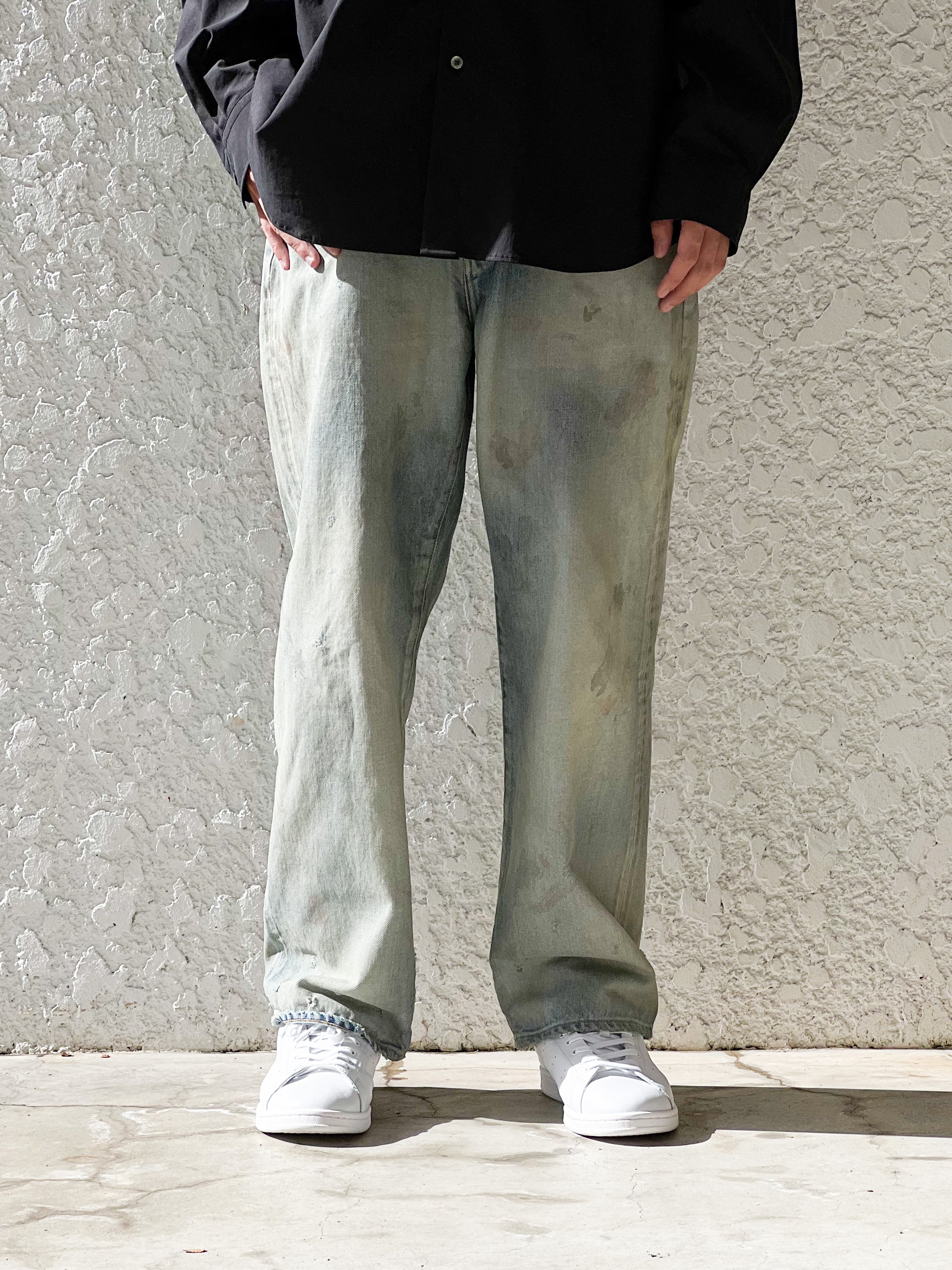 ANCELLM] SELVEDGE DENIM STRAIGHT 5P PANTS - INDIGO – pan-kanazawa