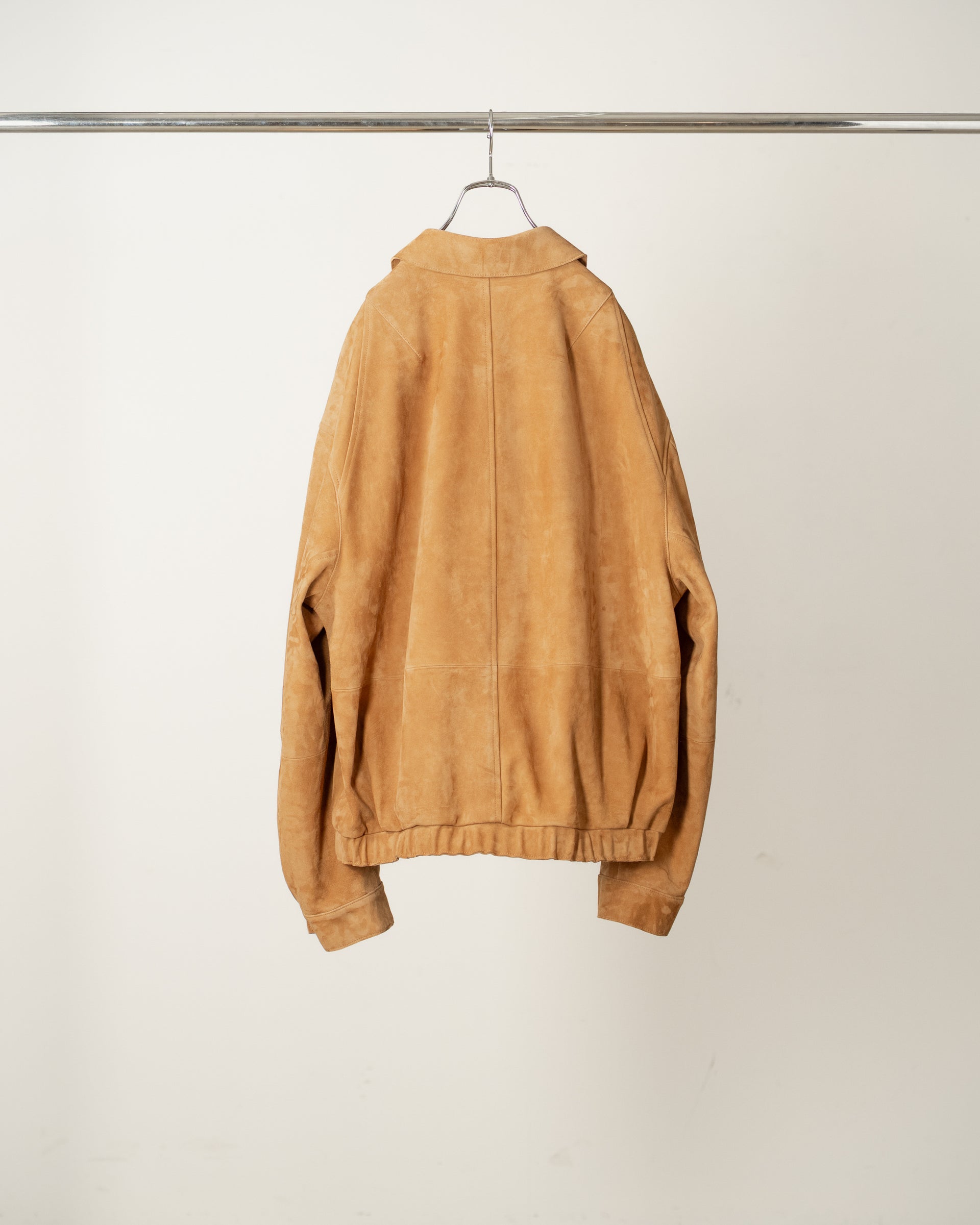 【ANCELLM】GEEP TUCK JACKET - CAMEL
