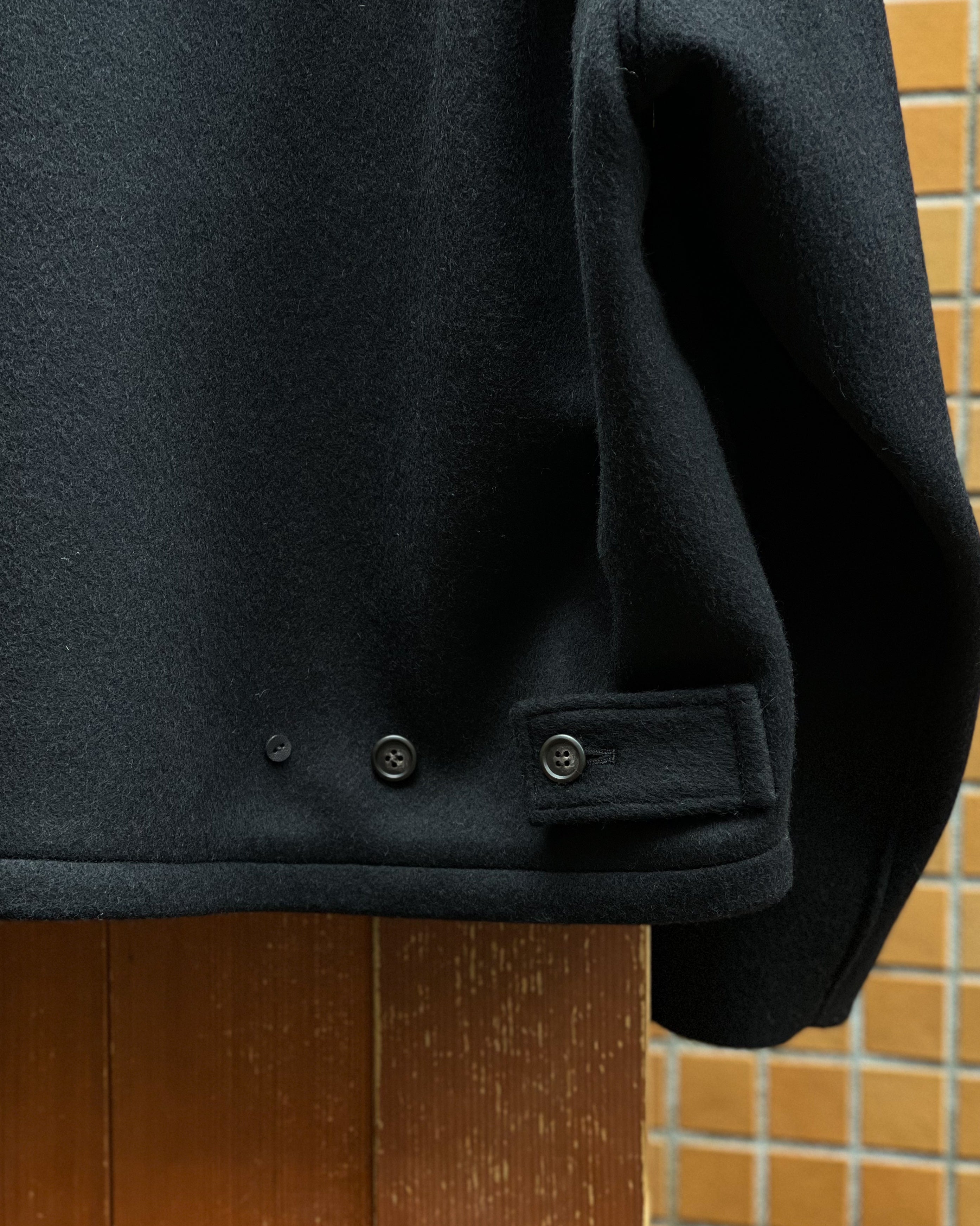REFOMED】FORMAN WOOL JACKET - BLACK