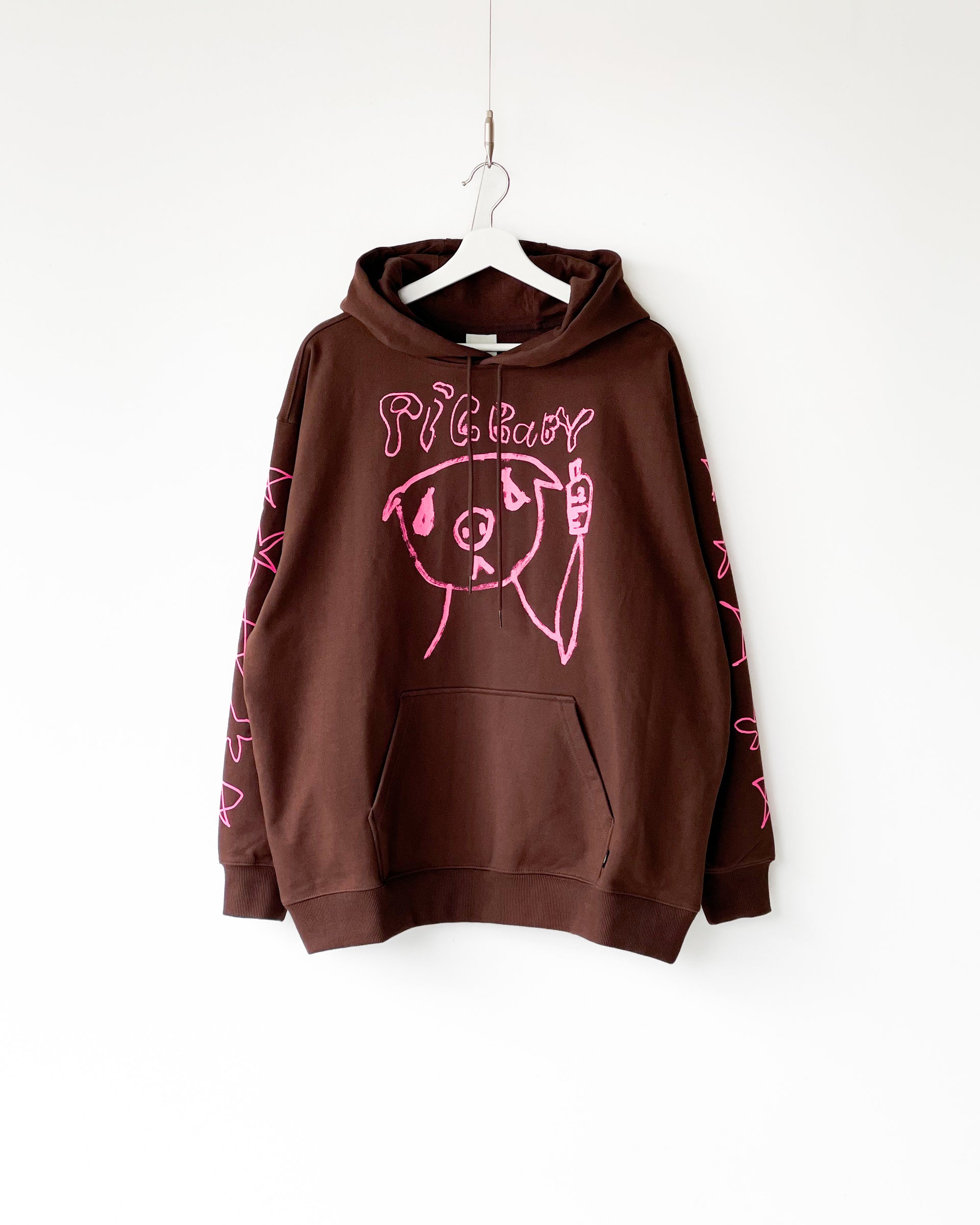 【P.A.M.】PIG BABY X P.A.M. HOODED SWEAT - DIRT