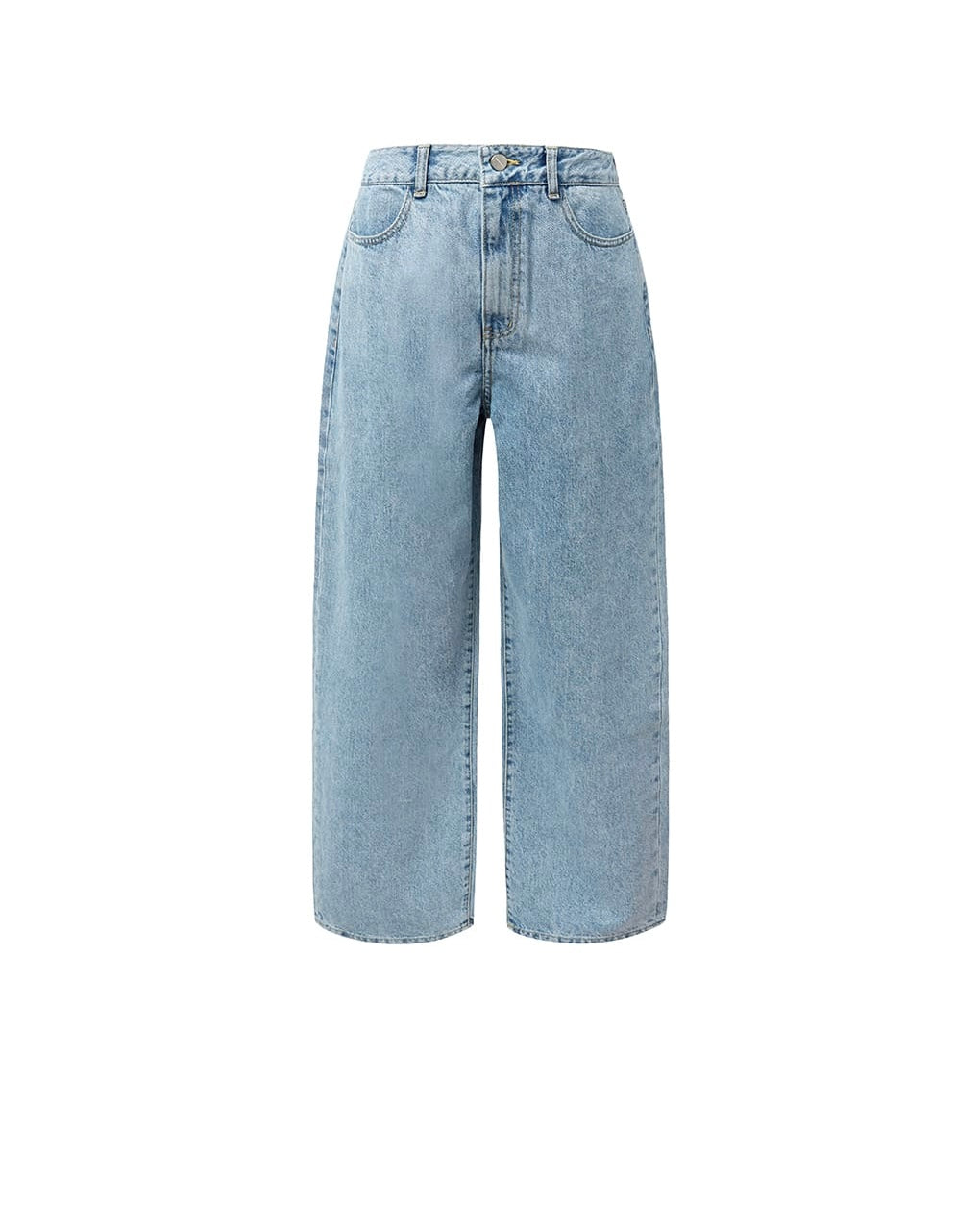 【AMOMENTO】MENS RECYCLE COTTON DENIM - LIGHT BLUE