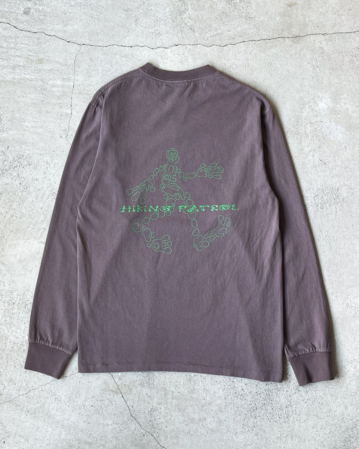 【HIKING PATROL】STONE L/S T-SHIRT - KHAKI