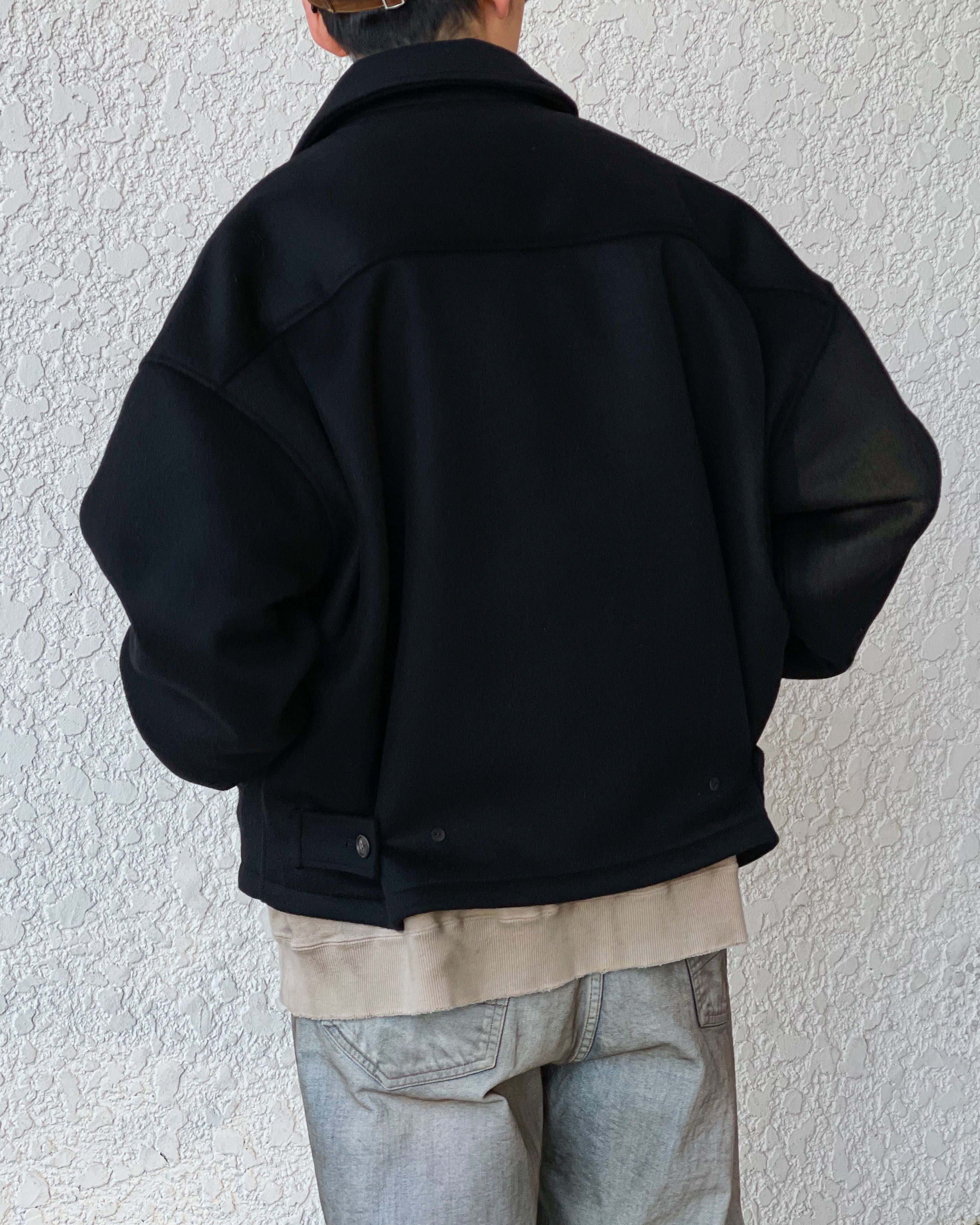 REFOMED】FORMAN WOOL JACKET - BLACK