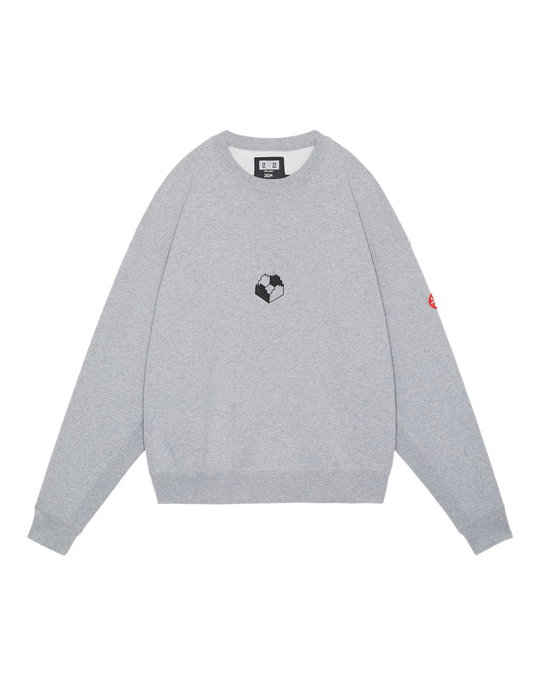 [CE] ZIG MODEL CREW NECK - GRAY