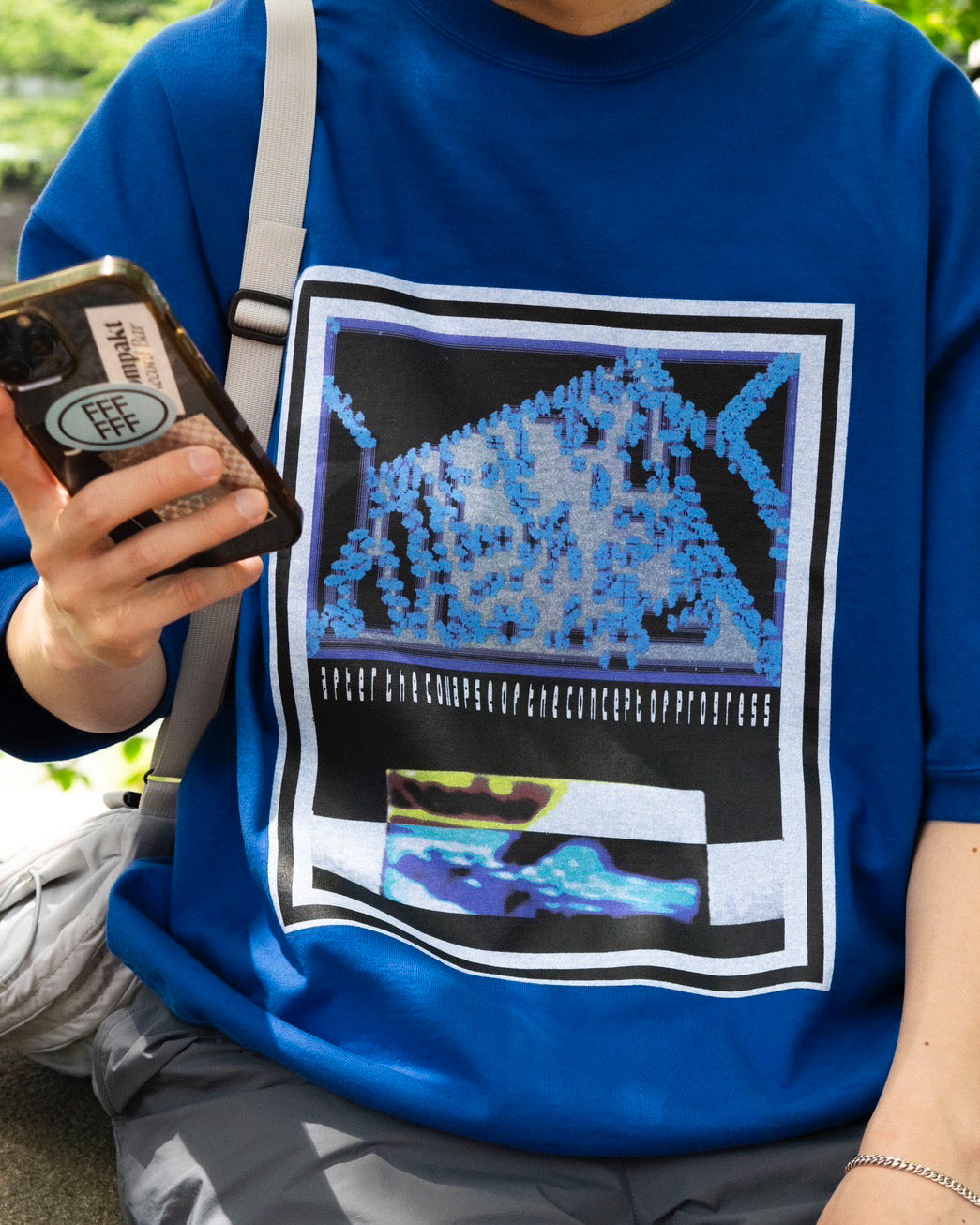 C.E】AS RAYTRACING SHORT SLEEVE CREW NECK - NAVY