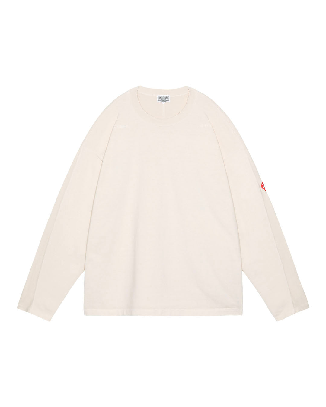 [CE] OVERDYEFORWARD LINE HEAVY LONG SLEEVE - BEIGE