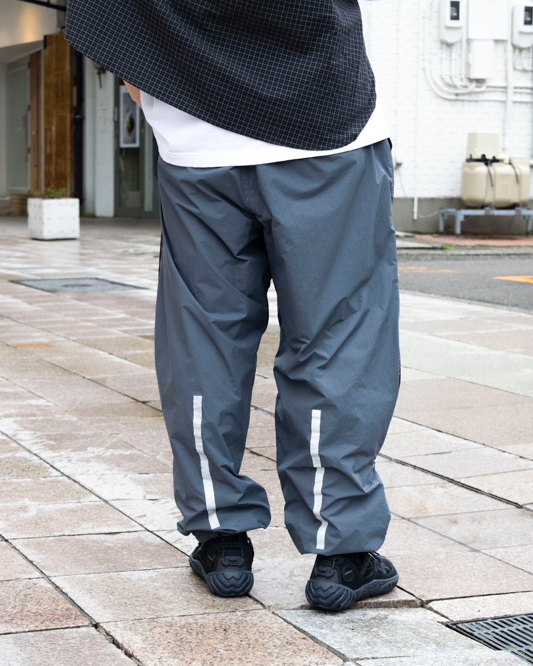 ALOUND VENTILATION NYLON PANTS グレーXL Présente】Présente VENTILATION NYLON PANTS VER.2 - STEEL GRAY
