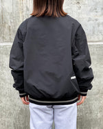 Load image into Gallery viewer, [THISISNEVERTHAT] NYLON HALF ZIP PULLOVER - BLACK
